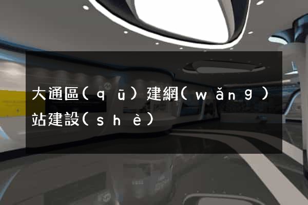 大通區(qū)建網(wǎng)站建設(shè)