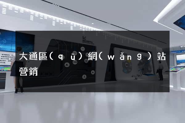 大通區(qū)網(wǎng)站營銷
