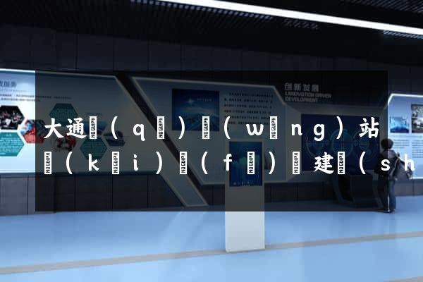 大通區(qū)網(wǎng)站開(kāi)發(fā)與建設(shè)