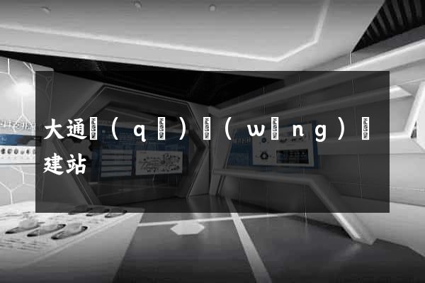 大通區(qū)網(wǎng)絡建站
