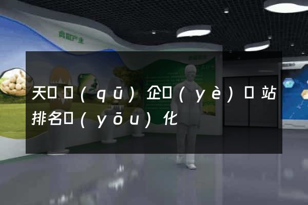 天寧區(qū)企業(yè)網站排名優(yōu)化
