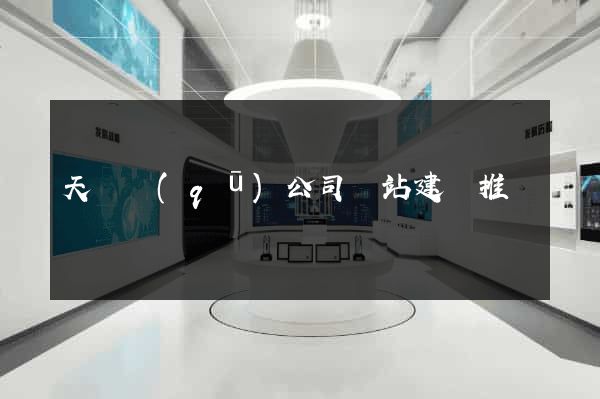 天寧區(qū)公司網站建設推廣