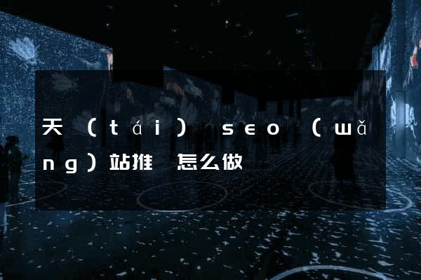 天臺(tái)縣seo網(wǎng)站推廣怎么做