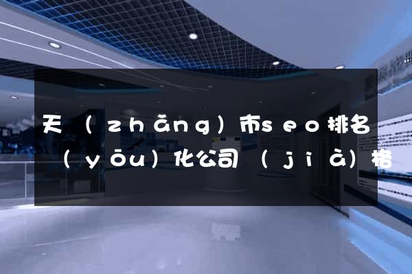 天長(zhǎng)市seo排名優(yōu)化公司價(jià)格