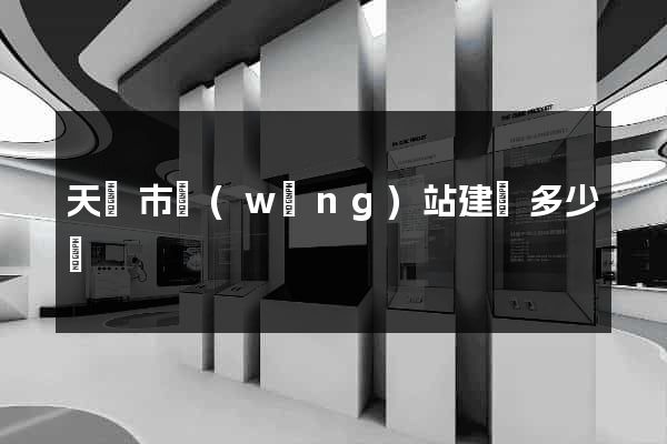 天長市網(wǎng)站建設多少錢
