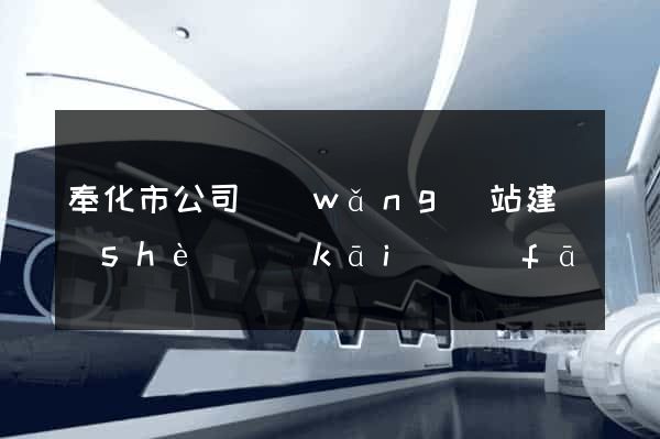 奉化市公司網(wǎng)站建設(shè)開(kāi)發(fā)