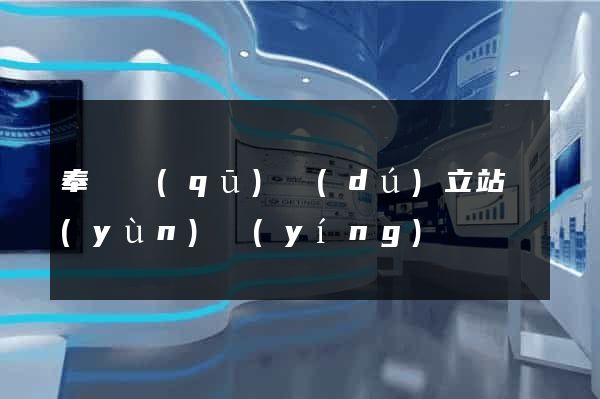 奉賢區(qū)獨(dú)立站運(yùn)營(yíng)