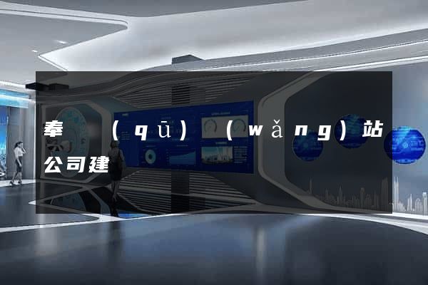 奉賢區(qū)網(wǎng)站公司建設