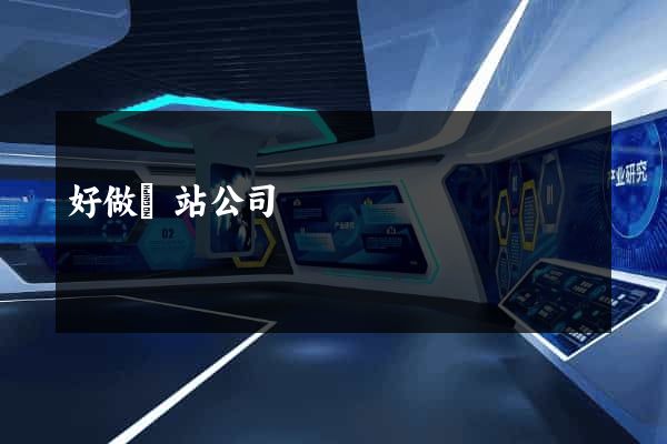 好做網站公司