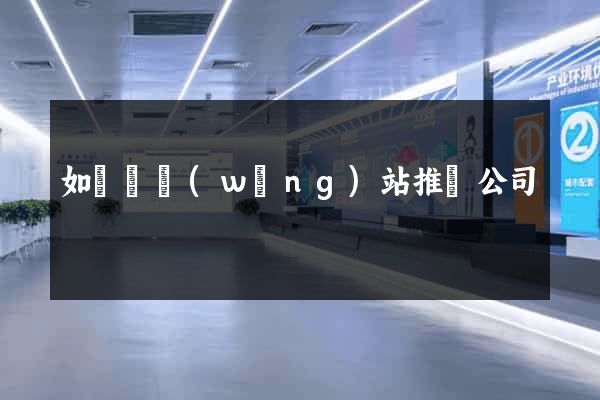 如東縣網(wǎng)站推廣公司