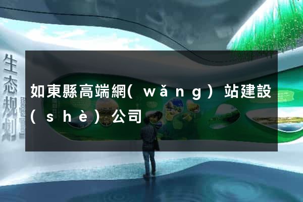 如東縣高端網(wǎng)站建設(shè)公司