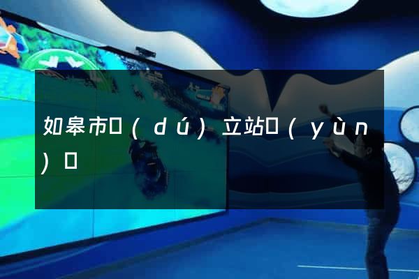 如皋市獨(dú)立站運(yùn)營
