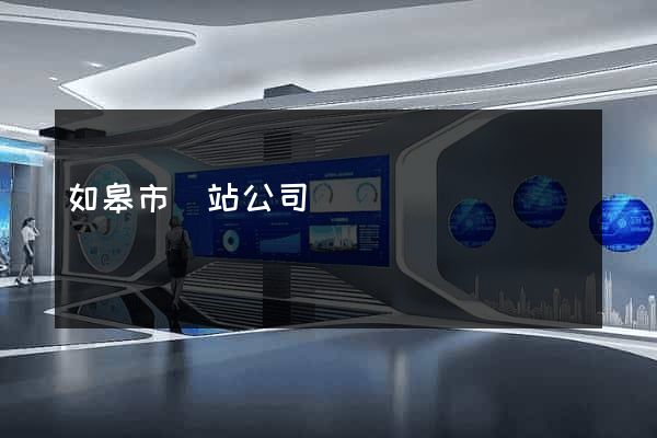 如皋市網站公司