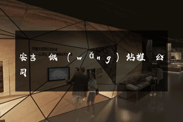 安吉縣做網(wǎng)站推廣公司