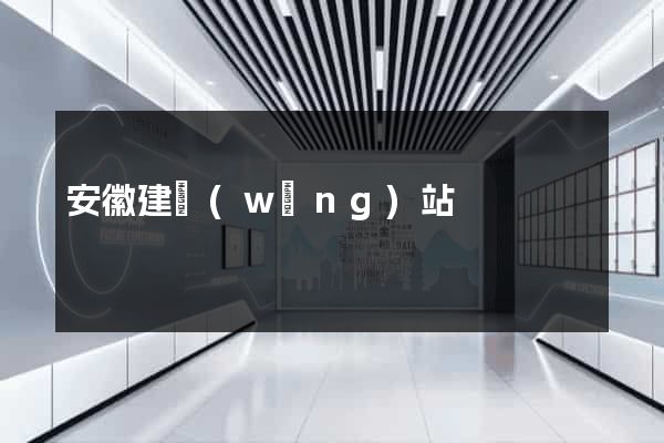 安徽建網(wǎng)站