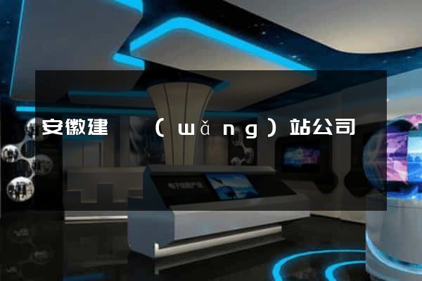 安徽建設網(wǎng)站公司