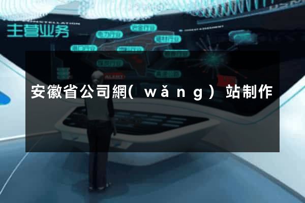 安徽省公司網(wǎng)站制作