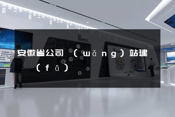 安徽省公司網(wǎng)站建設開發(fā)