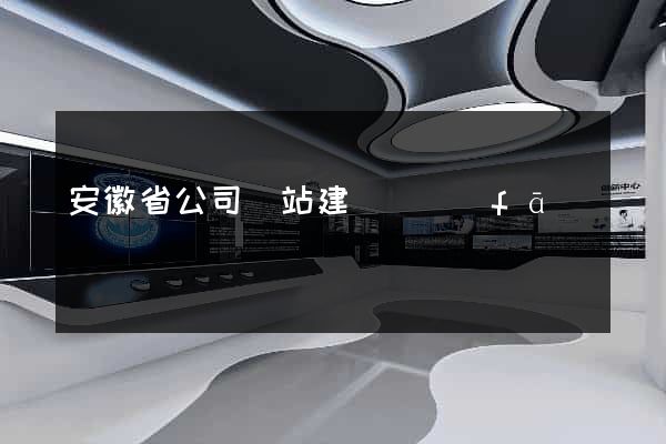 安徽省公司網站建設開發(fā)