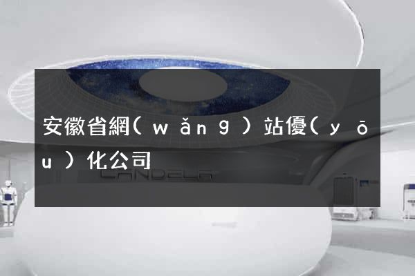 安徽省網(wǎng)站優(yōu)化公司