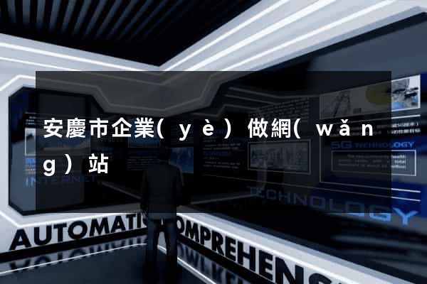 安慶市企業(yè)做網(wǎng)站