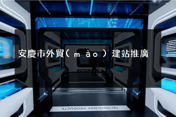 安慶市外貿(mào)建站推廣