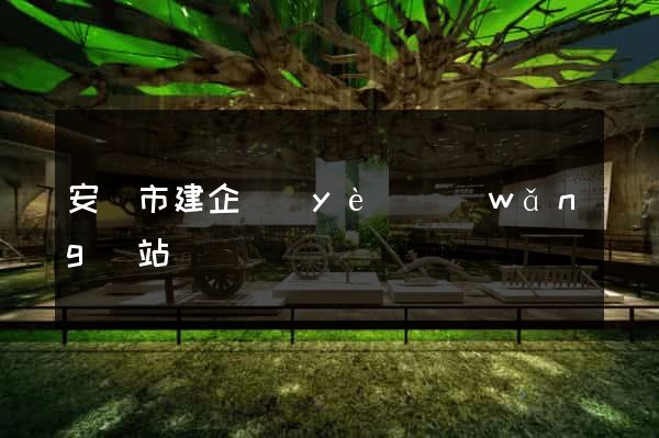 安慶市建企業(yè)網(wǎng)站