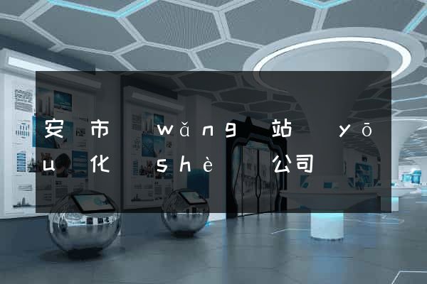 安慶市網(wǎng)站優(yōu)化設(shè)計公司