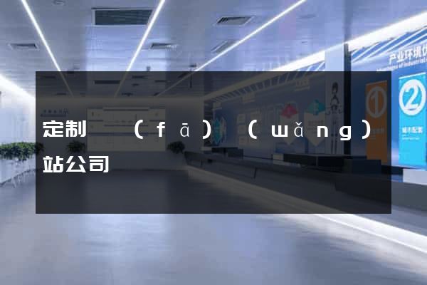 定制開發(fā)網(wǎng)站公司