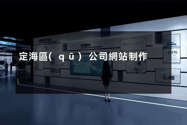 定海區(qū)公司網站制作