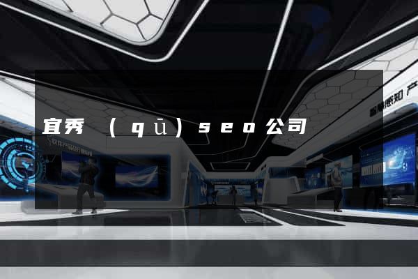 宜秀區(qū)seo公司