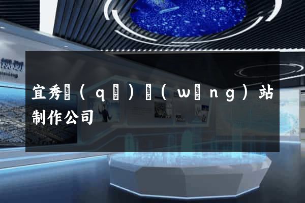 宜秀區(qū)網(wǎng)站制作公司