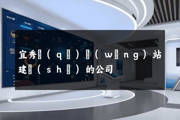 宜秀區(qū)網(wǎng)站建設(shè)的公司