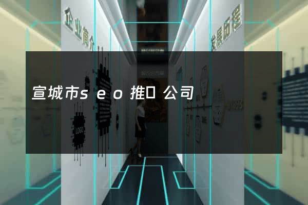 宣城市seo推廣公司