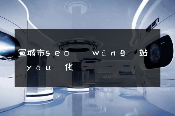 宣城市seo網(wǎng)站優(yōu)化