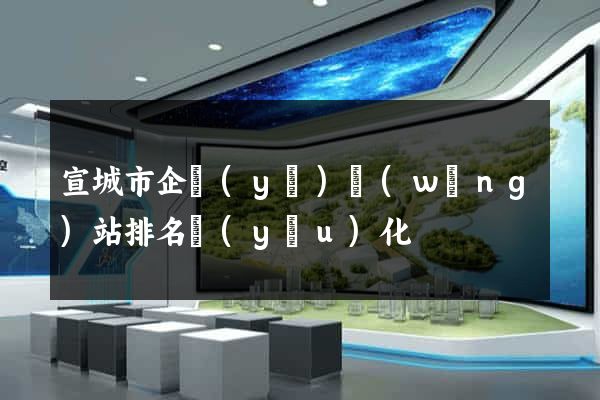 宣城市企業(yè)網(wǎng)站排名優(yōu)化