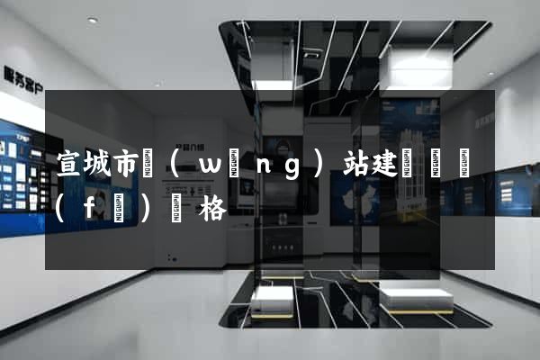宣城市網(wǎng)站建設開發(fā)價格