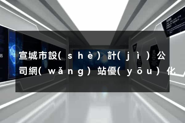 宣城市設(shè)計(jì)公司網(wǎng)站優(yōu)化