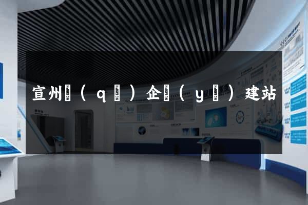 宣州區(qū)企業(yè)建站