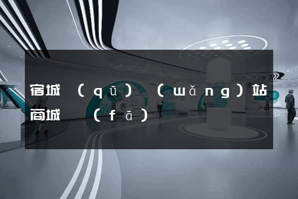 宿城區(qū)網(wǎng)站商城開發(fā)