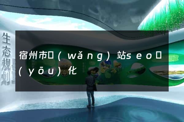 宿州市網(wǎng)站seo優(yōu)化