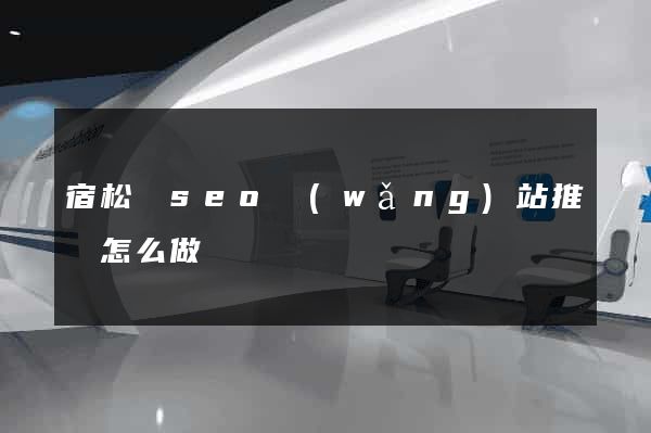 宿松縣seo網(wǎng)站推廣怎么做
