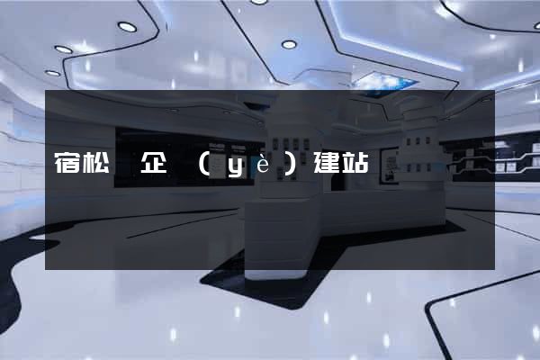 宿松縣企業(yè)建站