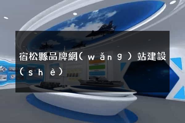 宿松縣品牌網(wǎng)站建設(shè)