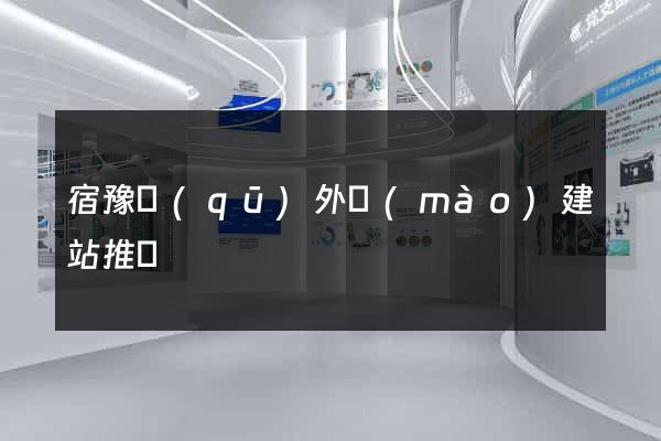 宿豫區(qū)外貿(mào)建站推廣