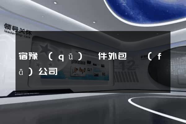 宿豫區(qū)軟件外包開發(fā)公司