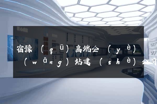 宿豫區(qū)高端企業(yè)網(wǎng)站建設(shè)公司