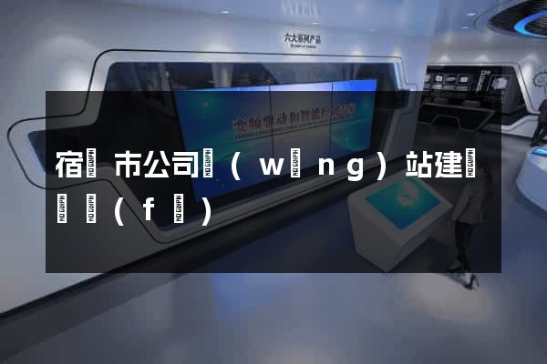 宿遷市公司網(wǎng)站建設開發(fā)