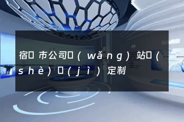 宿遷市公司網(wǎng)站設(shè)計(jì)定制
