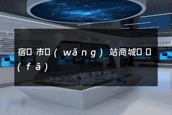 宿遷市網(wǎng)站商城開發(fā)
